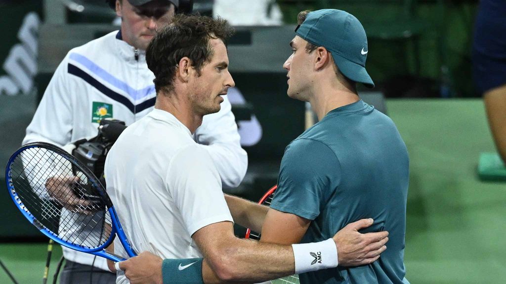 Andy Murray dan Jack Draper 