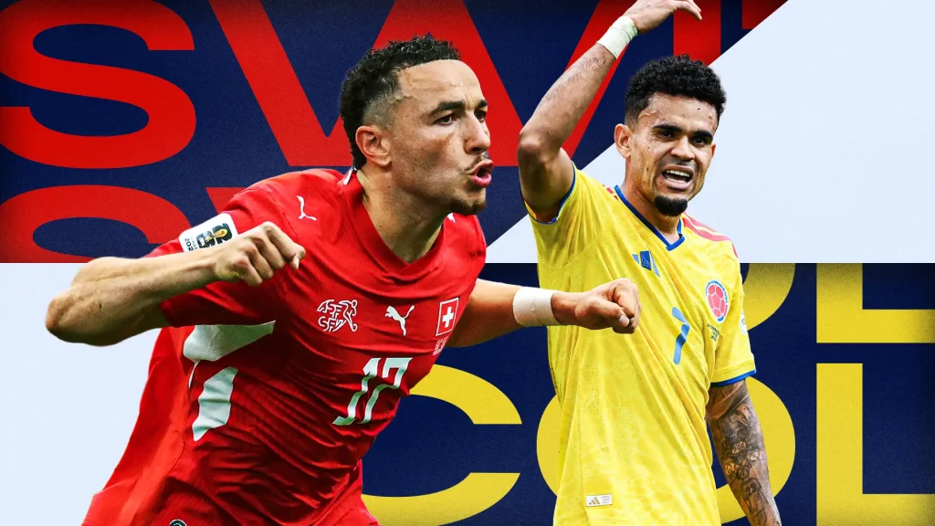 Swiss Tumbangkan Kolombia 